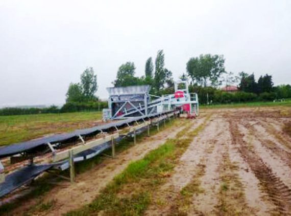 Montage complet de convoyeurs (1500m) pour la carrière de LAFARGE