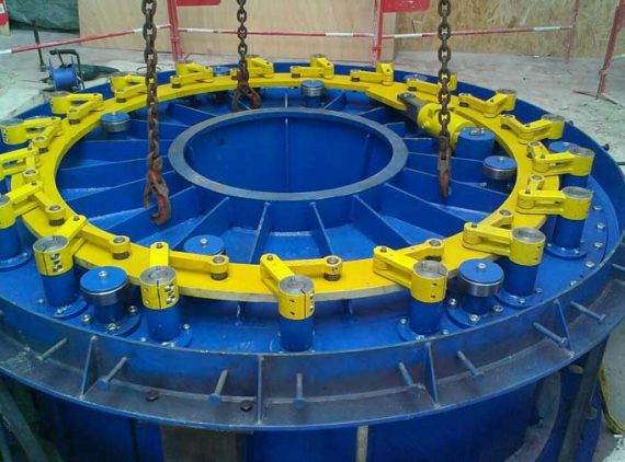 Montage de turbines pour EDF