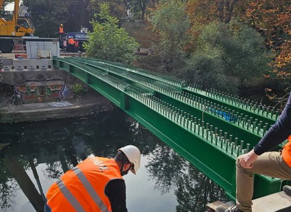 Réalisation du montage d’un pont à METZ